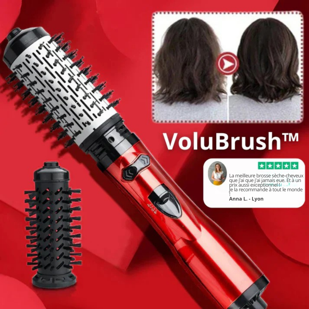 VoluBrush™ | Le secret pour avoir des cheveux parfaits à la maison en seulement 5 minutes