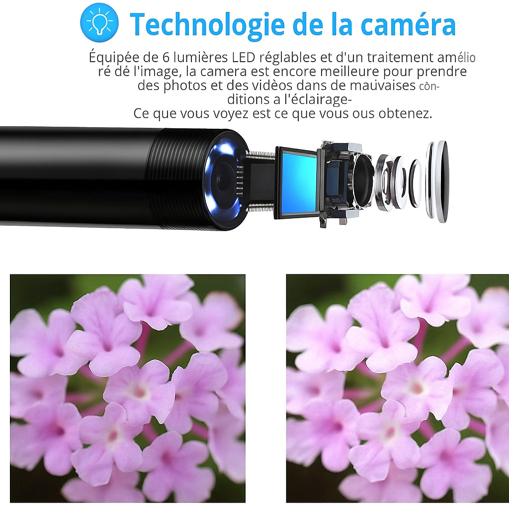 FlexiScope™ | Endoscope étanche avec éclairage LED