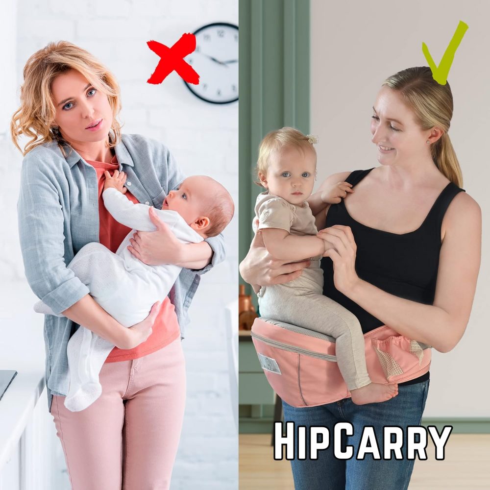 HipCarry™ | Confort ergonomique qui facilite le port de l'enfant