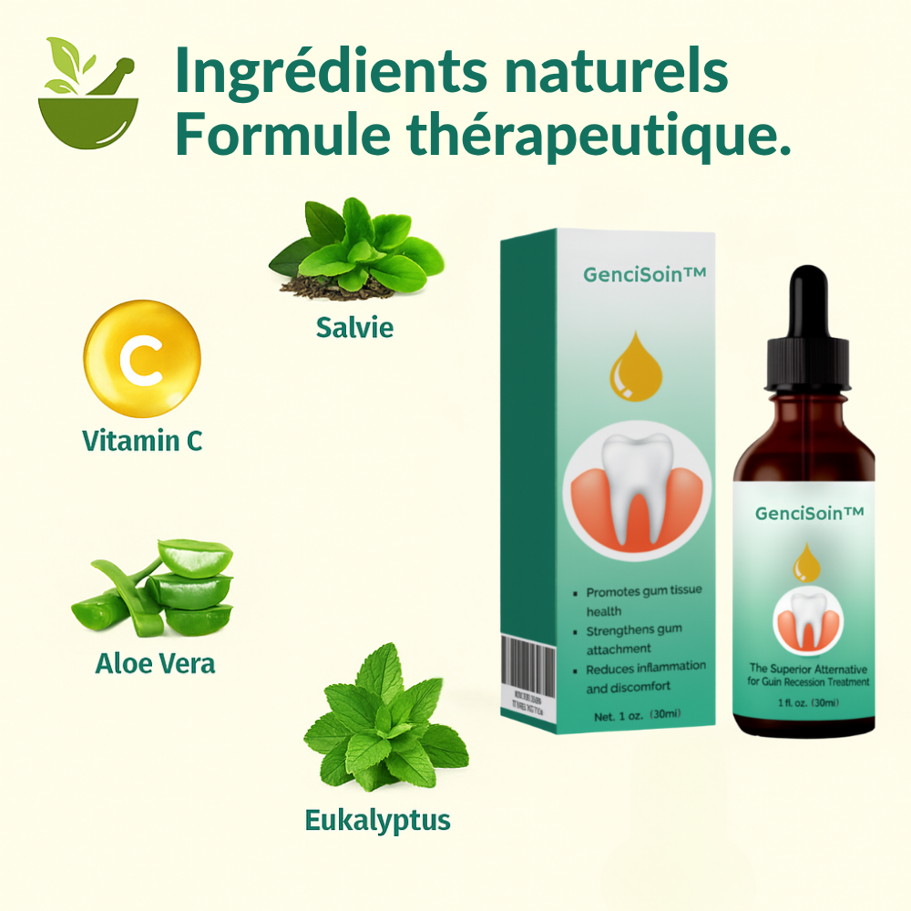 GenciSoin™ | Arrêtez les gencives qui saignent et restaurez la santé de votre bouche – naturellement