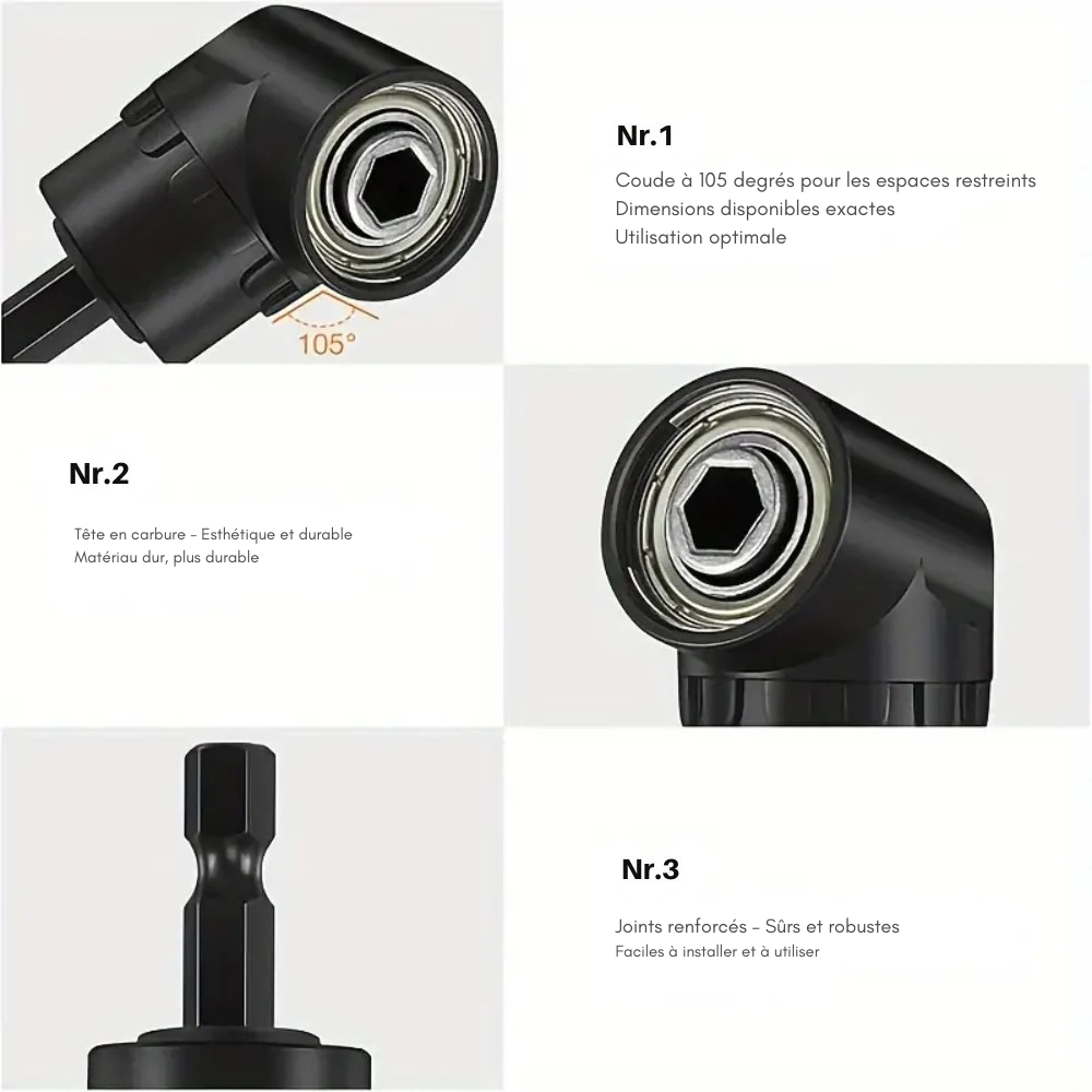 AngleDrive™ Pro | Des angles intelligents qui vous donnent la liberté pour chaque projet