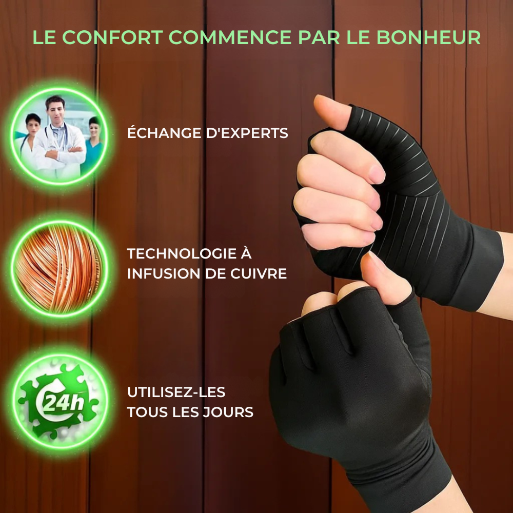 SoulageMain™ – Les gants de compression qui soulagent la douleur et redonnent mobilité et confort