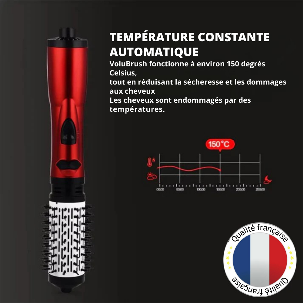 VoluBrush™ | Le secret pour avoir des cheveux parfaits à la maison en seulement 5 minutes