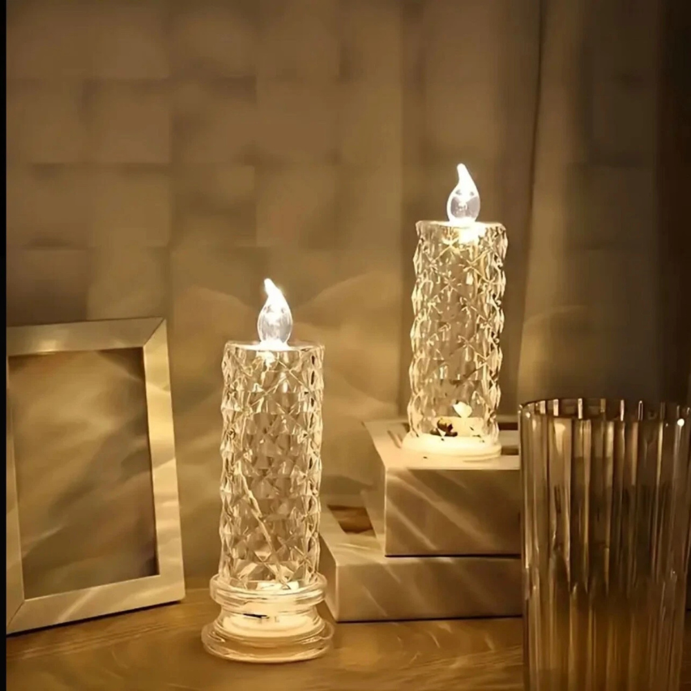ÉclatCristal™ | Créez de la romance et de la convivialité sans bougies