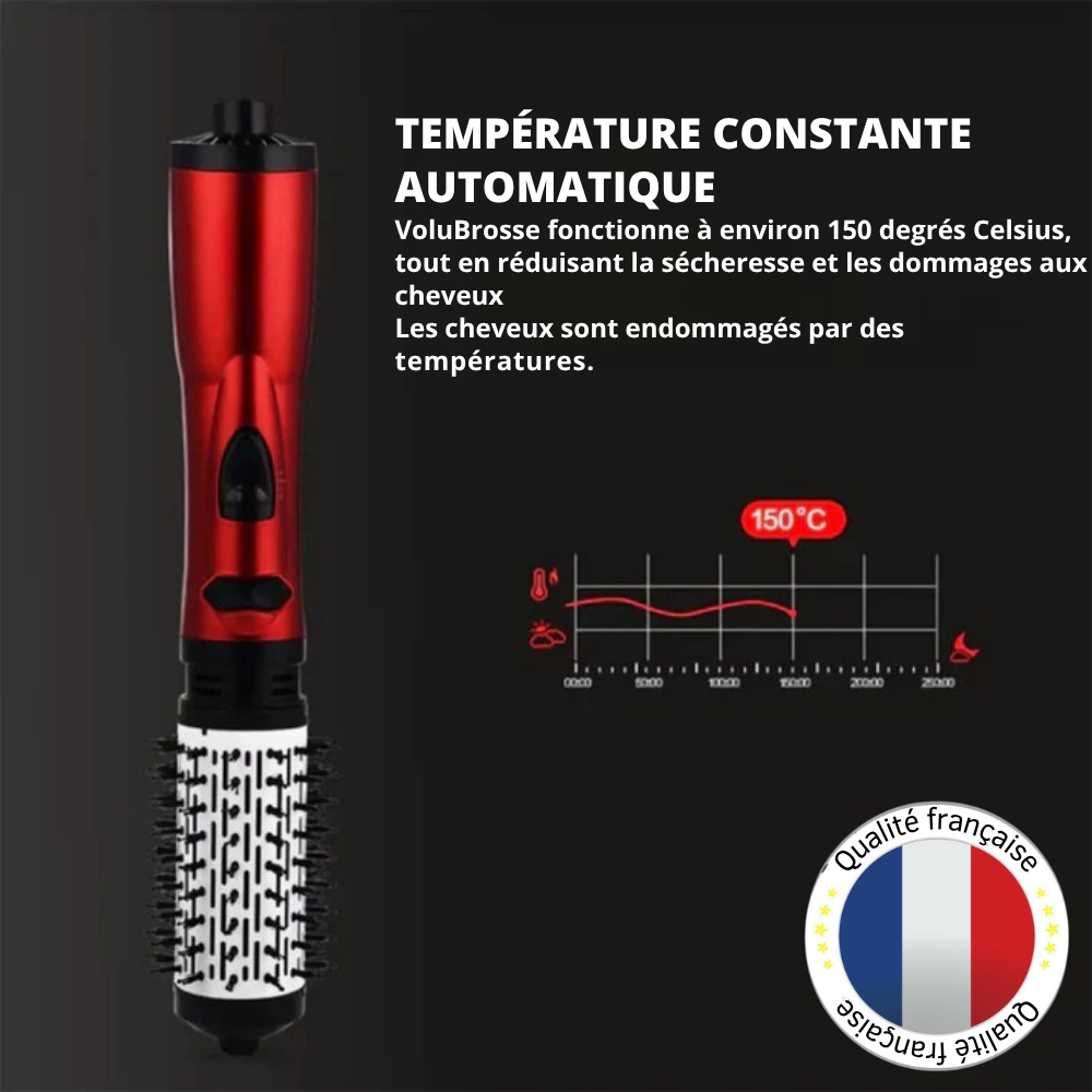 VoluBrosse™ | Le secret pour avoir des cheveux parfaits à la maison en seulement 5 minutes
