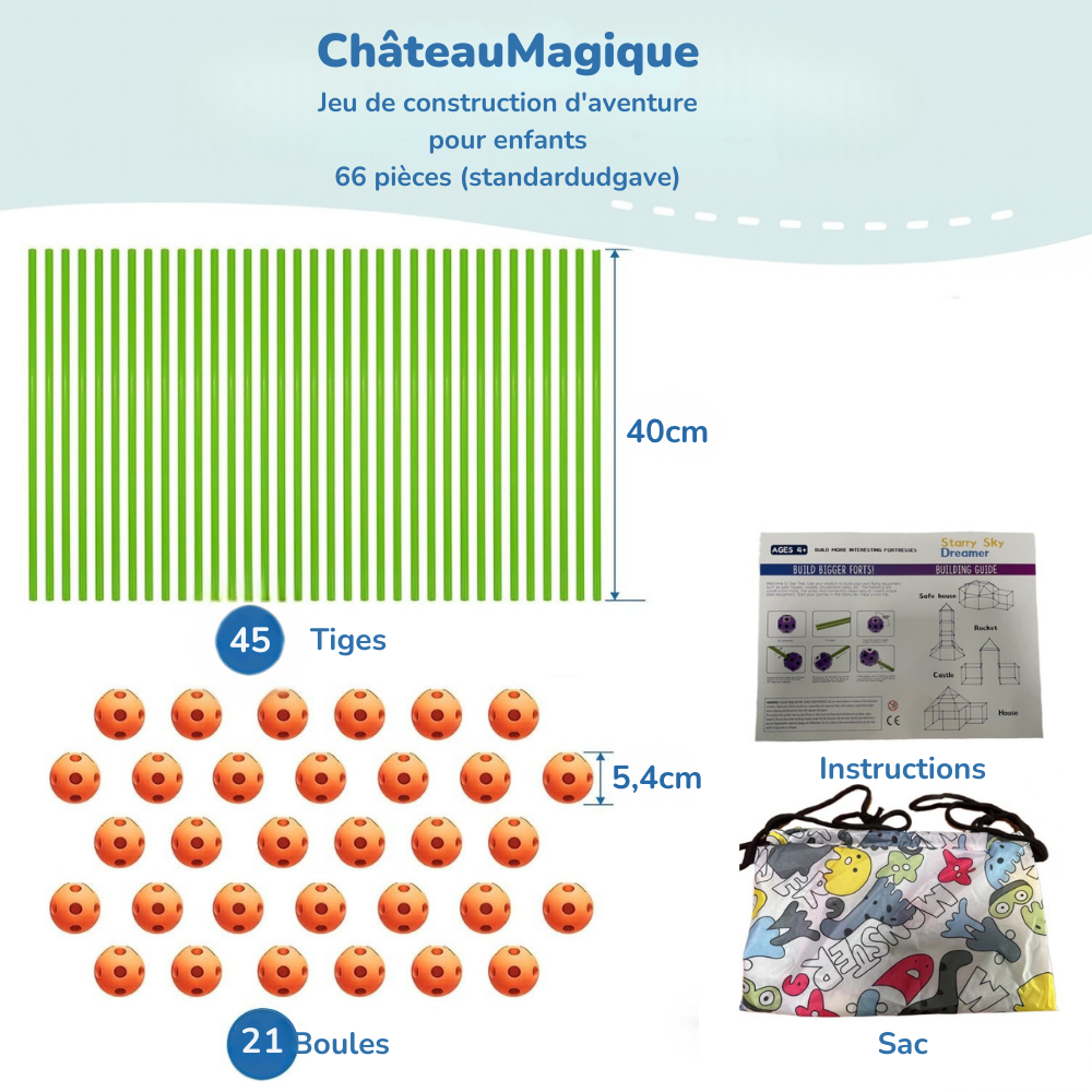 ChâteauMagique™ | Construisez votre propre univers d'aventure à la maison
