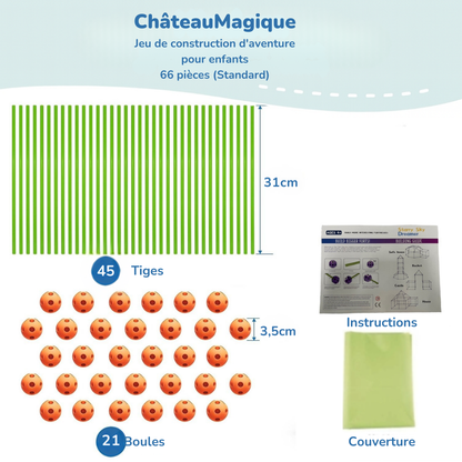 ChâteauMagique™ | Construisez votre propre univers d'aventure à la maison