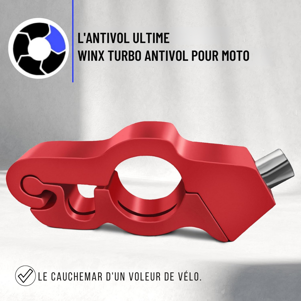 TurboLock™ | La sécurité ultime pour votre moto - protégez-la en quelques secondes