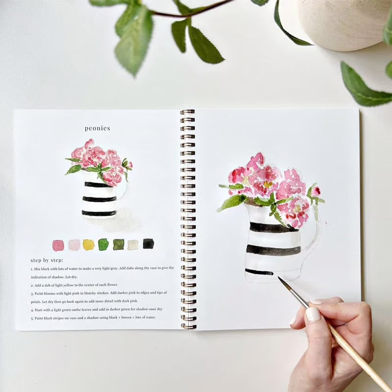 Aquarella™ | Libérez votre créativité avec notre amusant livre de coloriage aquarelle !