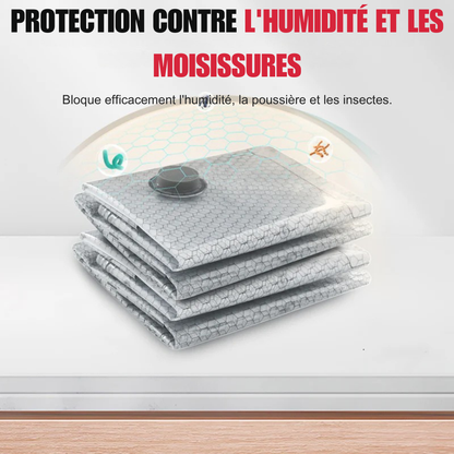 VacuPack™ | Emballez plus intelligemment et gagnez beaucoup plus de place