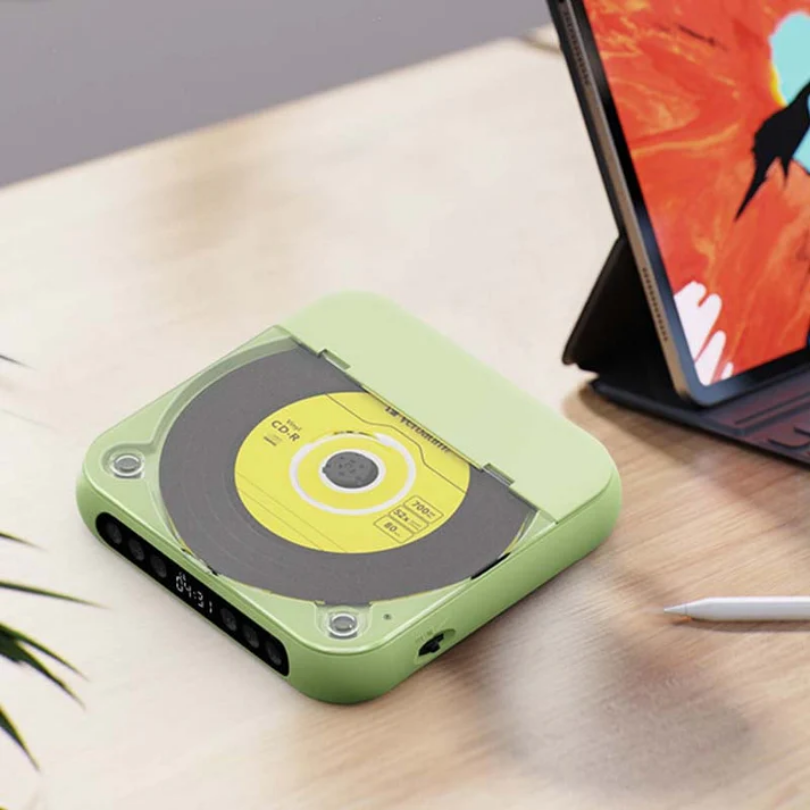 CDPortable™ – Le lecteur CD moderne qui redonne vie à vos albums préférés