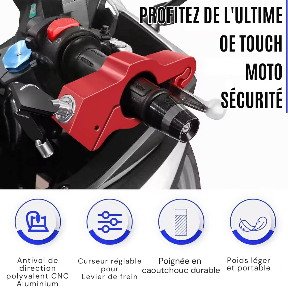 TurboLock™ | La sécurité ultime pour votre moto - protégez-la en quelques secondes