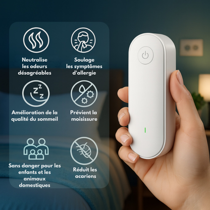 AcariStop™ – Le dispositif anti acariens qui assainit votre intérieur sans produits chimiques