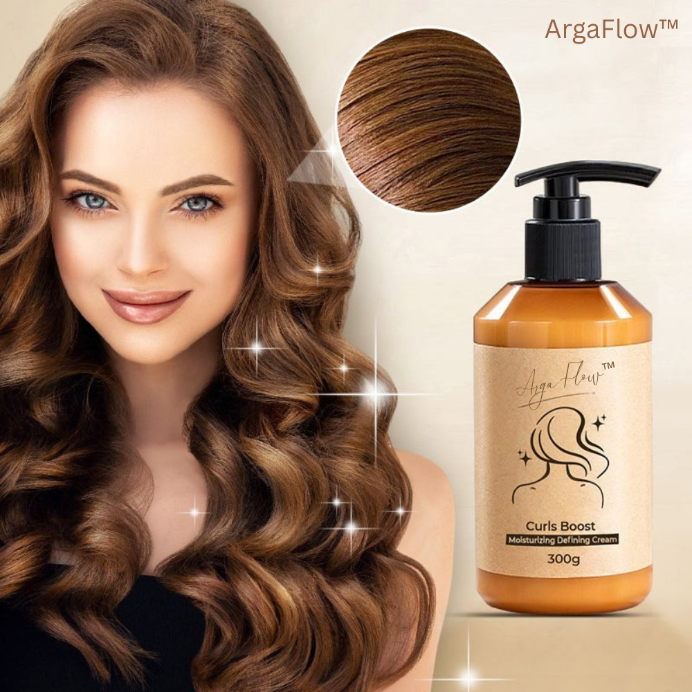 ArgaFlow™ | Des boucles pleines, hydratées et protégées – tout naturellement