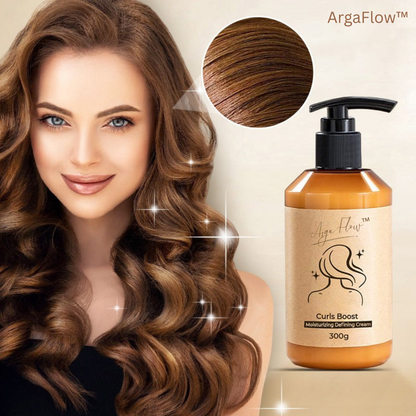ArgaFlow™ | Des boucles pleines, hydratées et protégées – tout naturellement
