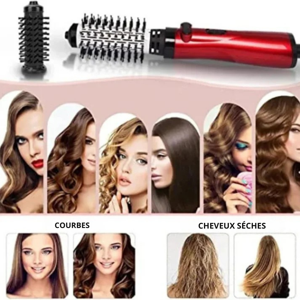 VoluBrosse™ | Le secret pour avoir des cheveux parfaits à la maison en seulement 5 minutes