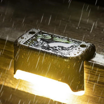 ÉclatSolaire™ | Éclairage solaire élégant pour illuminer escaliers et jardins