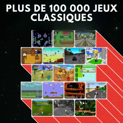 GameWave™ G11 Pro | Console avec plus de 100 000 jeux rétro pour toute la famille