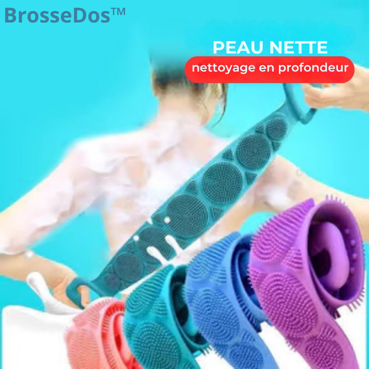 BrosseDos™ | Le moyen le plus simple de laver et masser votre dos – chaque jour