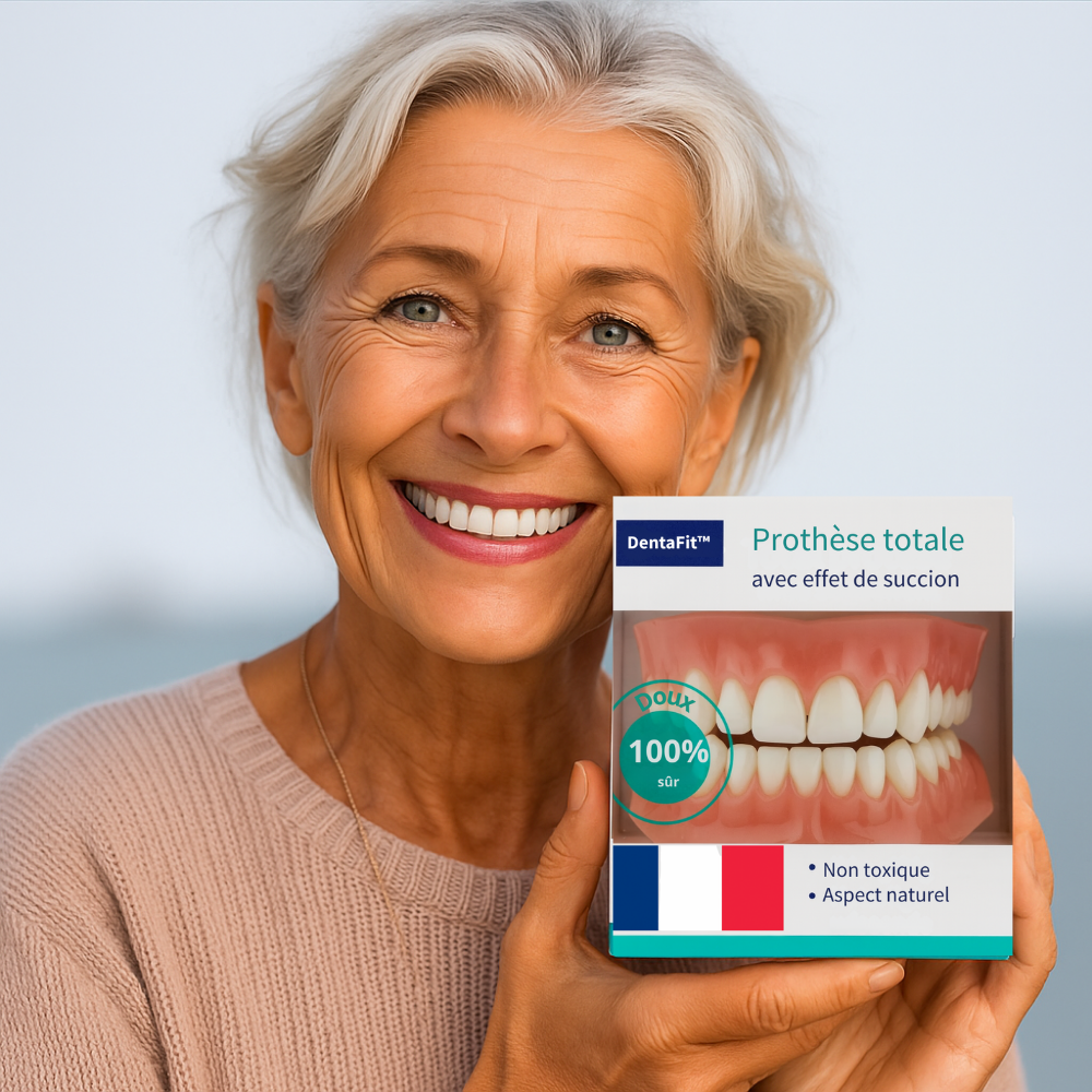 DentaFit™ – Le sourire parfait et immédiat, sans douleur et sans rendez vous