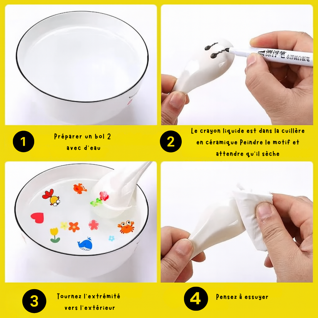 KiddoPen™ | Ensemble de 12 feutres amusants et créatifs pour enfants