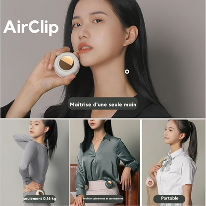 AirClip™ | Refroidissement Direct, Toujours à Portée de Main