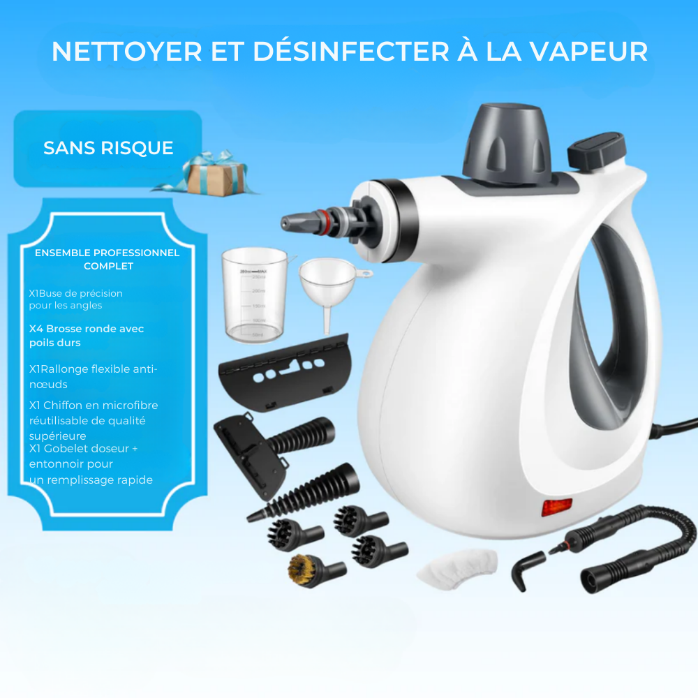 PureSteam™ MAX | Nettoyage en profondeur sans produits chimiques – prêt en quelques secondes