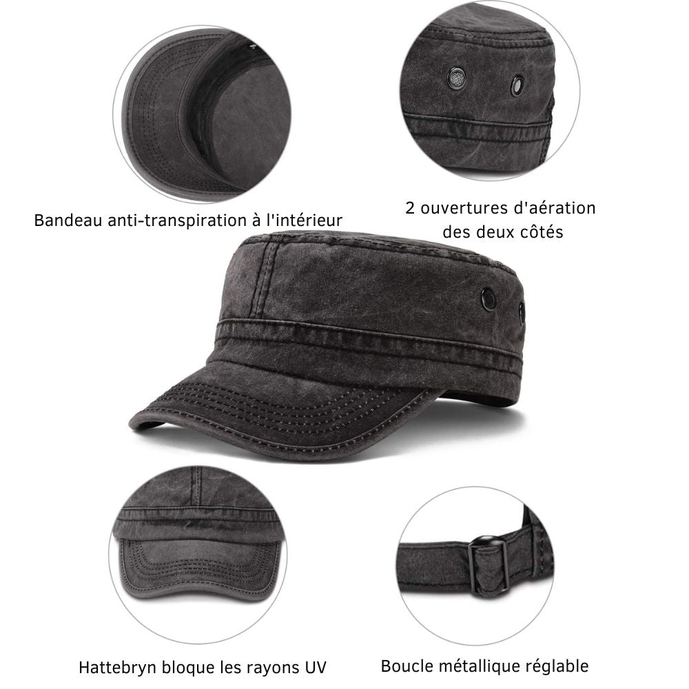 Rochefort Cap™ | Style intemporel, attitude brute – conçue pour les aventures du quotidien