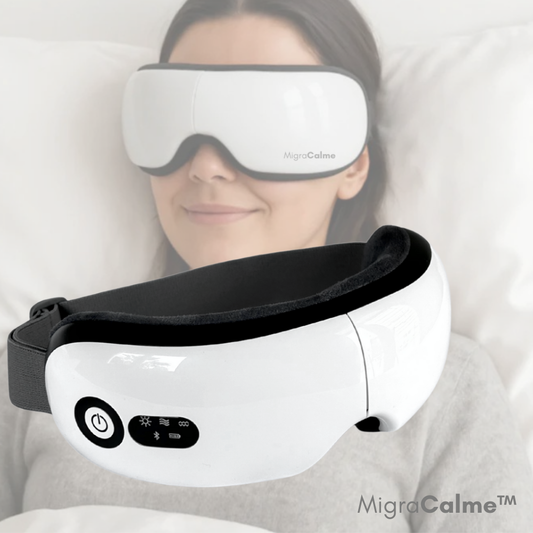 MigraCalme™ – Le masque chauffant qui apaise la migraine et relâche la tension en quelques minutes