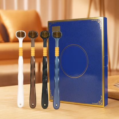 TriBrosse™ 3D | Brossez plus vite, plus proprement et plus facilement que jamais