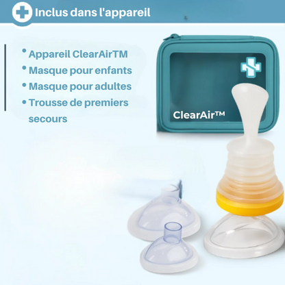 ClearAir™ | Approuvé par des milliers, prouvé pour sauver des vies en quelques secondes