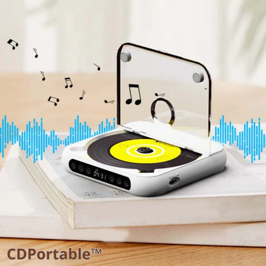 CDPortable™ – Le lecteur CD moderne qui redonne vie à vos albums préférés