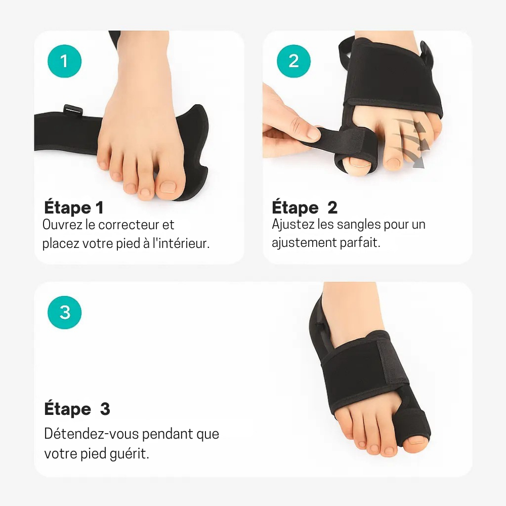AlignOrteil™ | Rétablissez l'équilibre naturel de vos pieds sans intervention