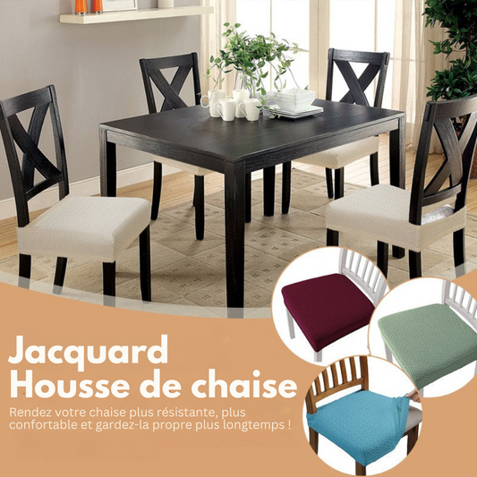 ProtègeChaise™ | Housse imperméable qui transforme vos chaises de salle à manger