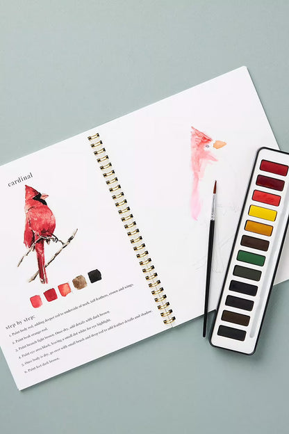 Aquarella™ | Libérez votre créativité avec notre amusant livre de coloriage aquarelle !
