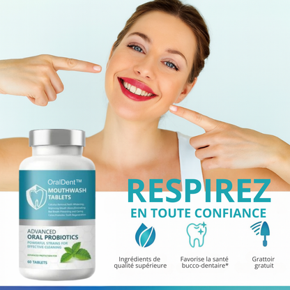 OralDent™ | Éliminez le tartre et blanchissez vos dents sans aller chez le dentiste
