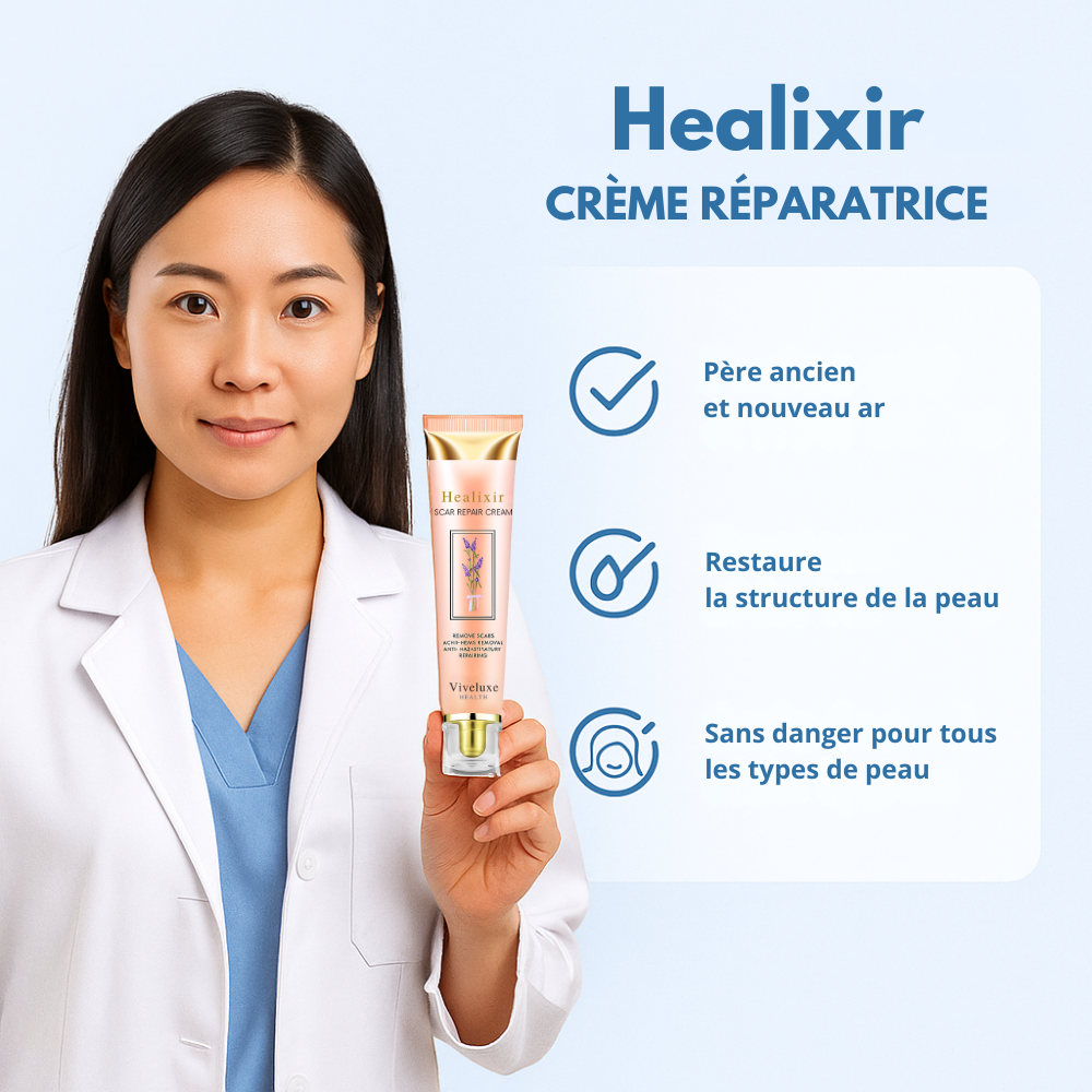 Healixir™ | Réducteur de cicatrices naturellement en quelques jours