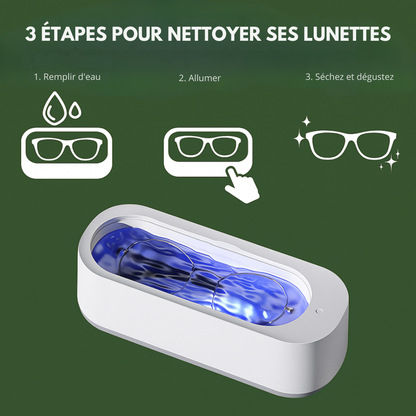 OptiClair™ – La solution ultra propre qui redonne une clarté parfaite à vos lunettes