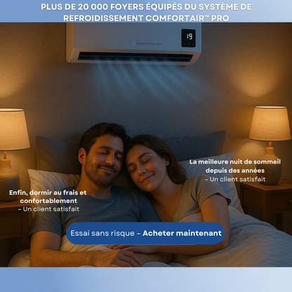 Comfortair Pro™ | Stoppez la chaleur d’été – rafraîchissez vos pièces en quelques minutes