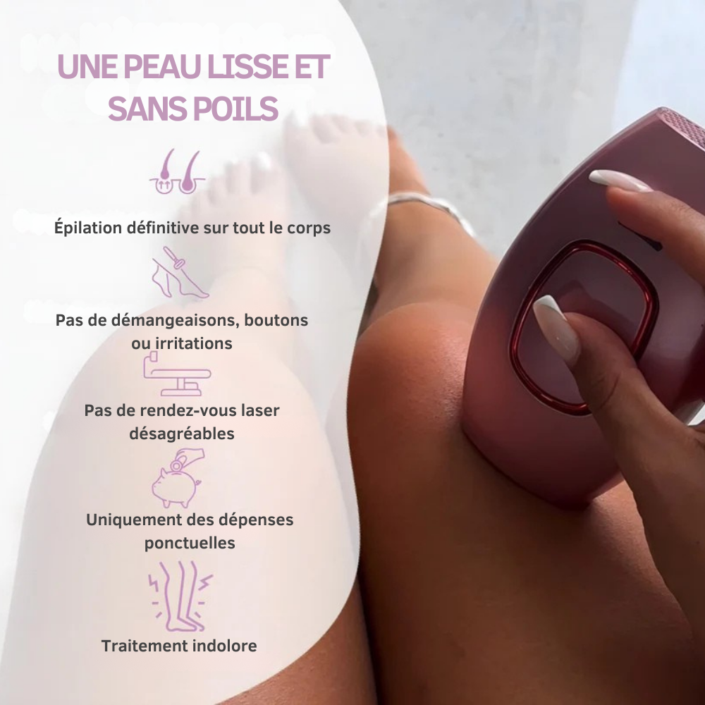 SmoothTouch IPL™ | Épilation permanente – technologie douce pour une peau lisse toute l'année