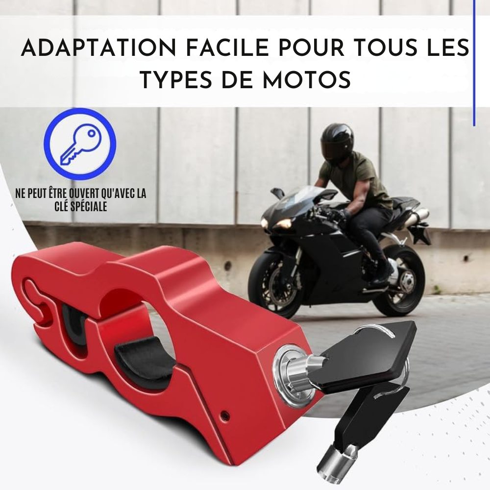 TurboLock™ | La sécurité ultime pour votre moto - protégez-la en quelques secondes