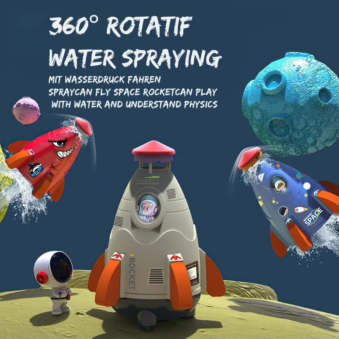 KidSplash™ | La fusée aquatique volante pour des jeux d'été sans fin !