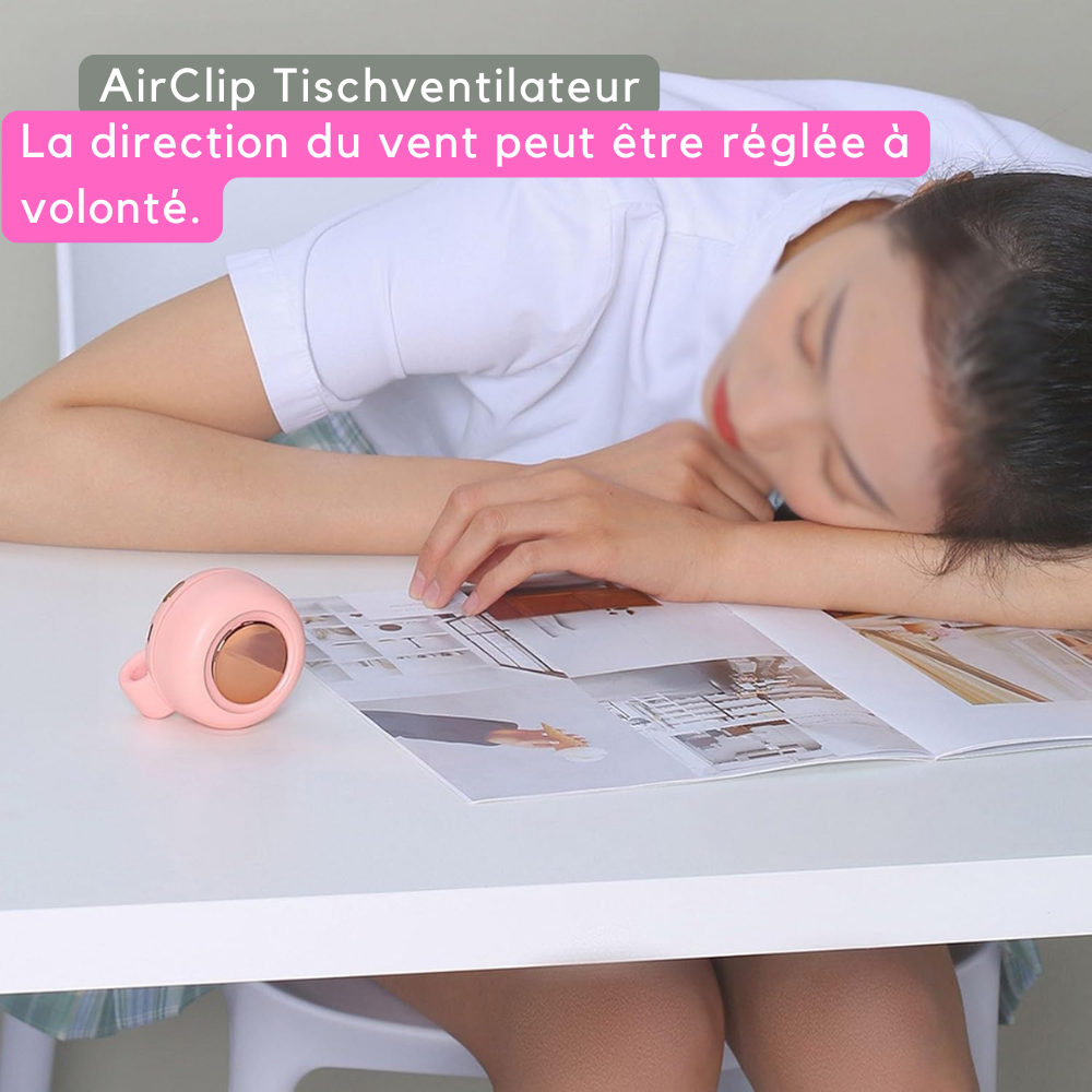 AirClip™ | Refroidissement Direct, Toujours à Portée de Main