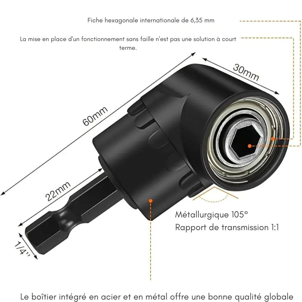 AngleDrive™ Pro | Des angles intelligents qui vous donnent la liberté pour chaque projet