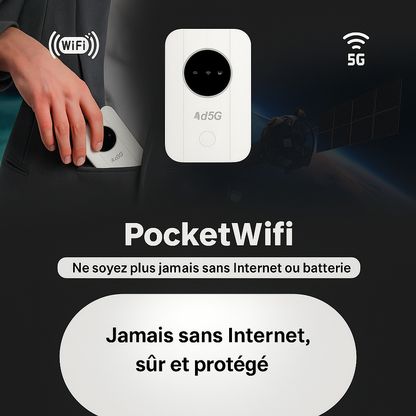 PocketWifi™ | Obtenez un internet illimité partout dans le monder !