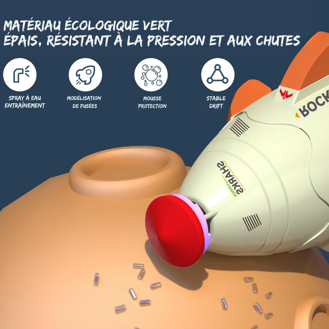 KidSplash™ | La fusée aquatique volante pour des jeux d'été sans fin !