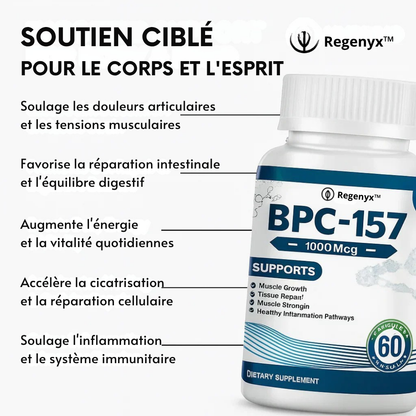 Regenyx™ | Reconstruisez vos muscles, réparez les tissus et revenez plus fort – en moins de 24 heures