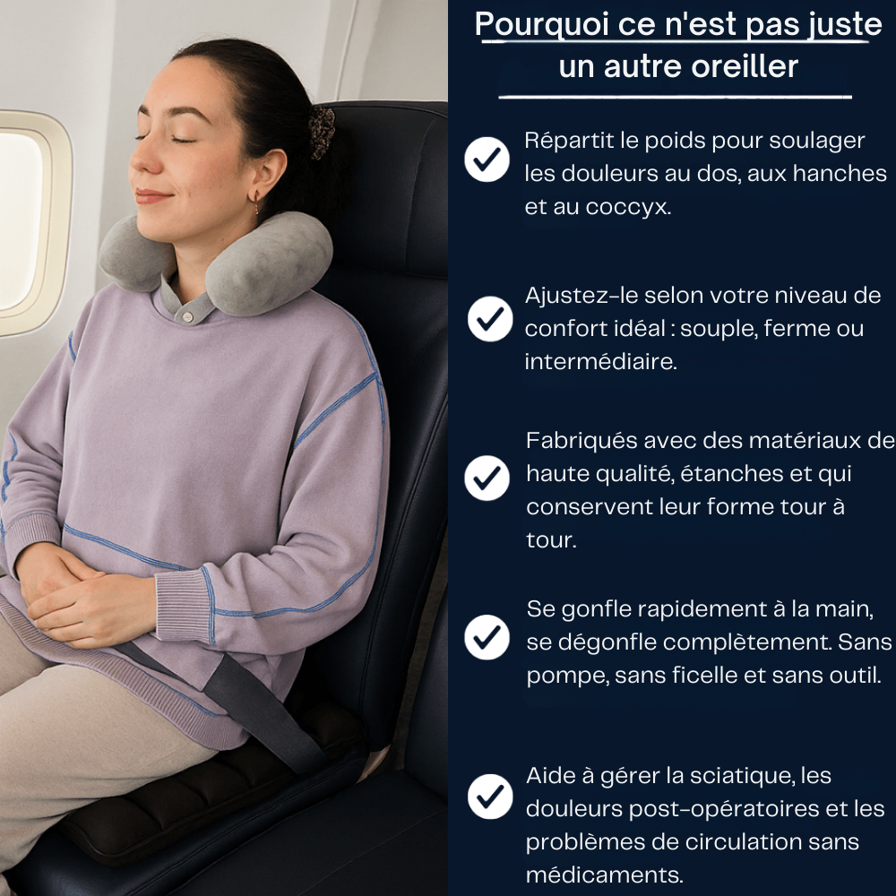 AssiseConfort™ | Asseyez-vous mieux – même lorsque vous restez assis longtemps