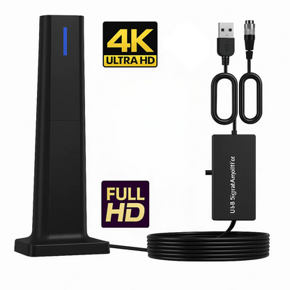 AntenneHD™ Pro – L’antenne haute performance qui capte des chaînes HD gratuites avec une clarté remarquable