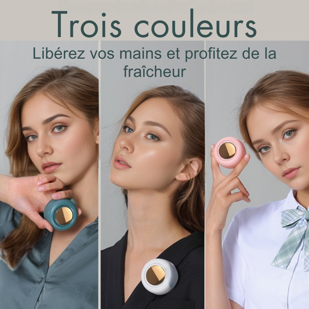 AirClip™ | Refroidissement Direct, Toujours à Portée de Main